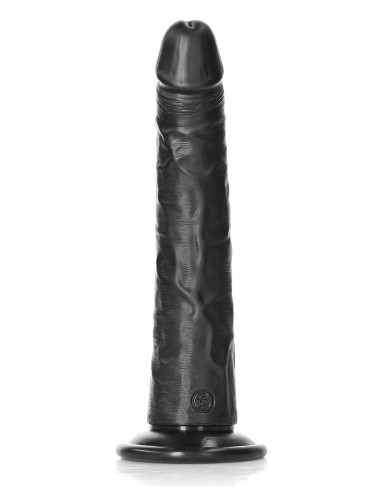 Gode Slim RealRock 20 x 4.6cm Noir