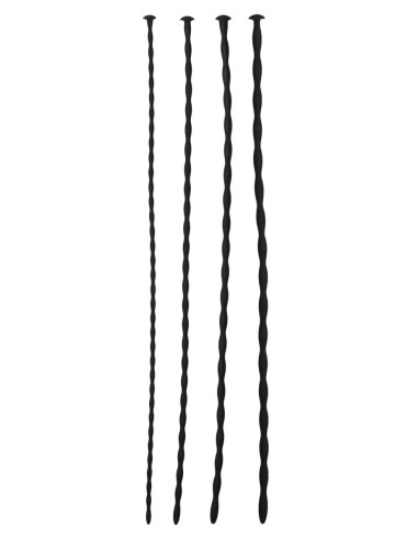 4 Tiges à Urètre pour dilatation 29 x 0.4 cm