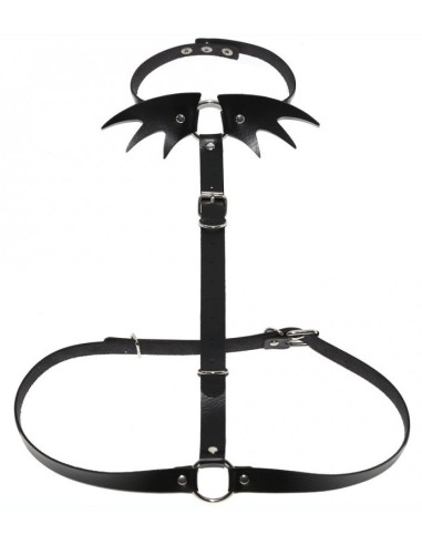 Collier Sm + ceinture Belt Wing Noir