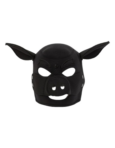 Cagoule Tête de Cochon Pig Noire