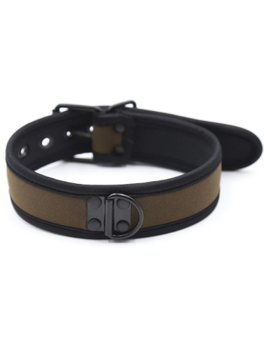 Collier Néoprène Simply Puppy Marron