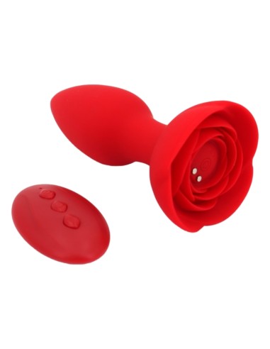Plug Bijou Vibrant Rose 10 x 4cm