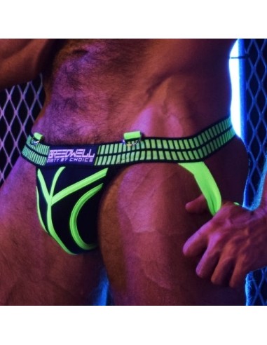 Jockstrap Hybred Vert Neon