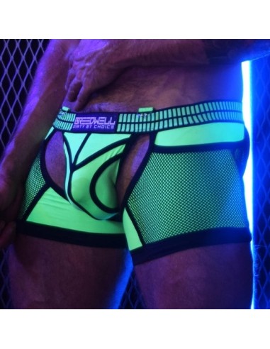 Jock Boxer Hybred Chock Vert Neon