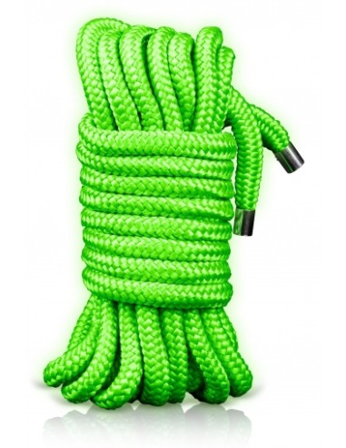 Corde de bondage phosphorescente Glow Rope 5M