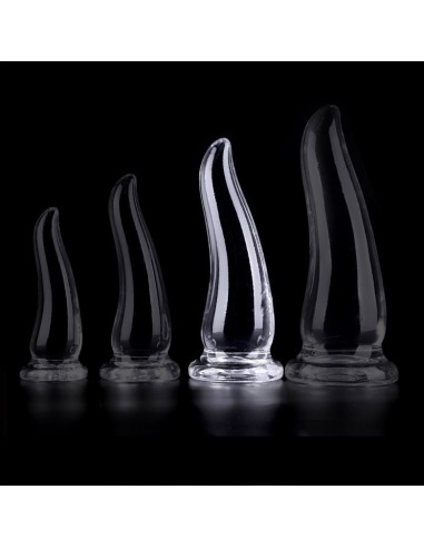 Plug transparent Gazox L 18 x 5.5cm