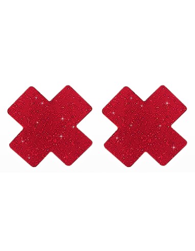 Cache-seins adhésifs X Cover Taboom Rouges