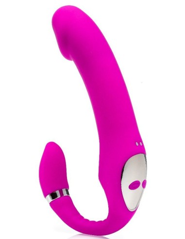 Vibromasseur The Super Trooper 12.5 x 3.6cm Rose 