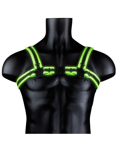 Harnais phosphorescent Glow Strike Noir
