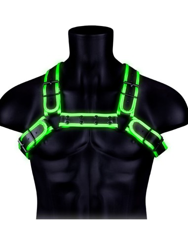 Harnais phosphorescent Glow Buckle Noir