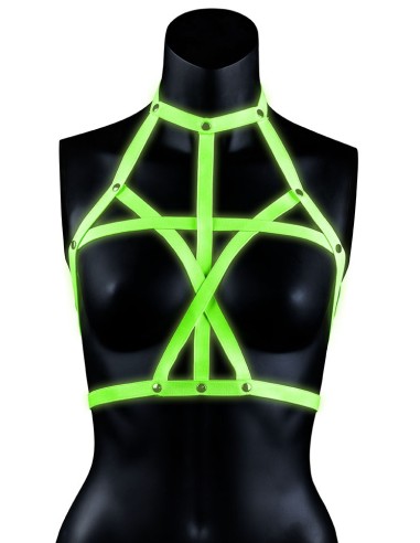Harnais phosphorescent Bra Harness Glow