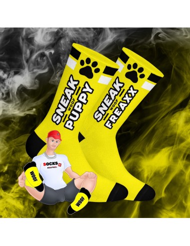 Chaussettes WOOF PUPPY Jaunes