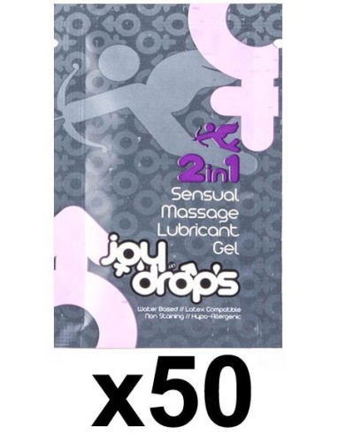 Dosettes Lubrifiant Sensuel 2 en 1 5mL x50