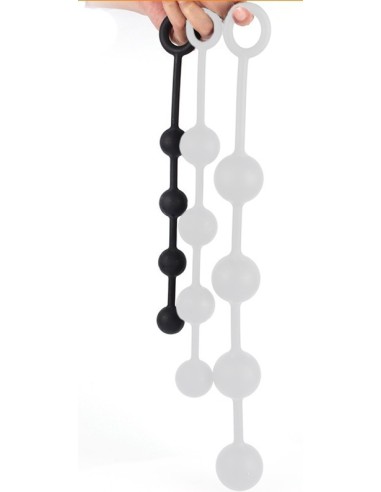Boules anales en silicone Quarty S 30 x 3cm
