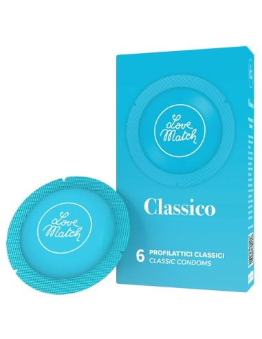 Préservatifs en latex Classico x6