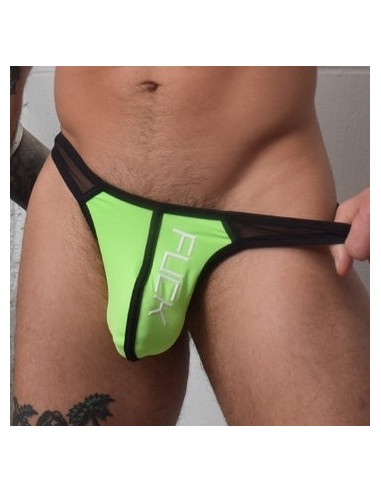String Hex Thong Vert Neon