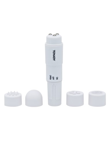 Mini Stimulateur de clitoris Pocket Rocket Blanc