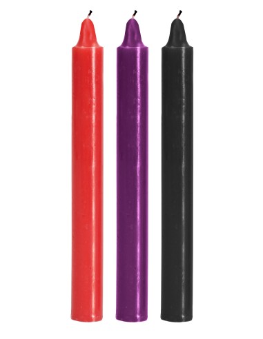 Bougies SM JAPANESE DRIP - Lot de 3