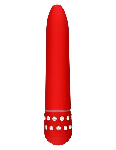 Vibro Diamond Superbe 15cm Rouge