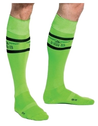 Chaussettes hautes Urban Football Socks Vert Neon