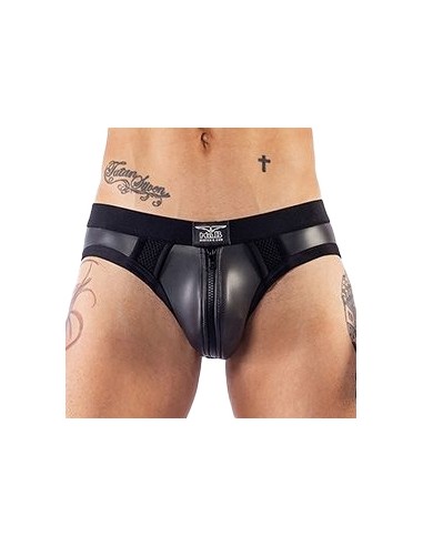 Jockstrap en néoprène Jock Brief Mr B Noir