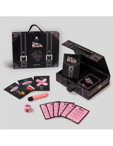 Jeu sexuel Sex on the Beach 40 cartes + Accessoires
