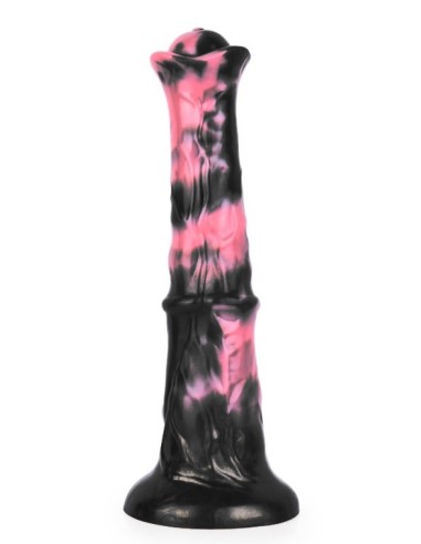 Gode Animal Exulf 26 x 6cm Noir-Rose