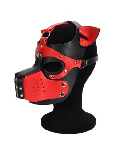 Masque Puppy Dog Ixo Noir-Rouge