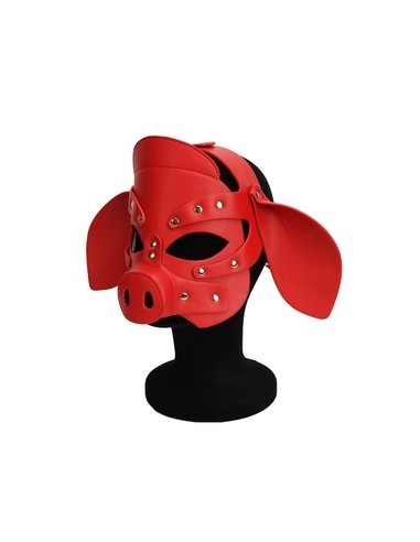 Masque Pig Grox Rouge