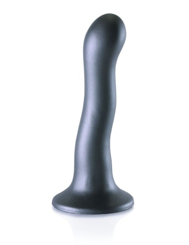 Plug Curvy G-Spot 17 x 3.5cm Gris