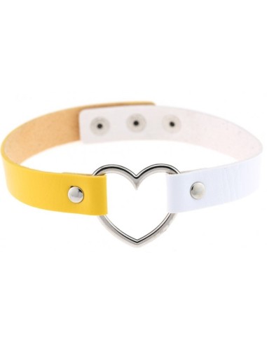 Ras de cou Herat Duo Jaune-Blanc
