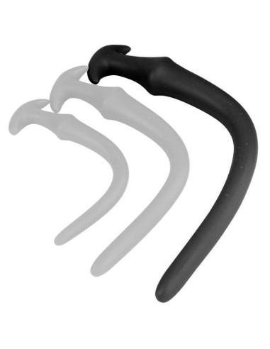 Gode long Ultra Slim L 50 x 5.2cm Noir
