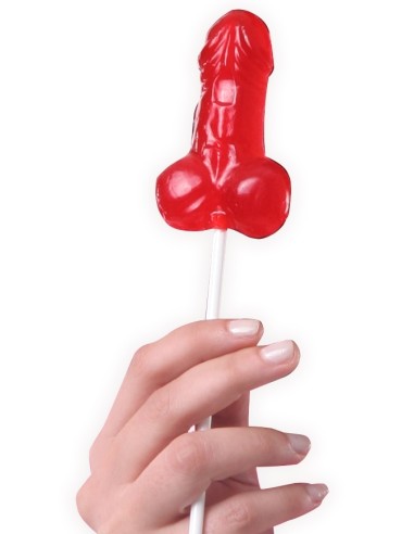 Sucette Pénis Goût Fraise 32g