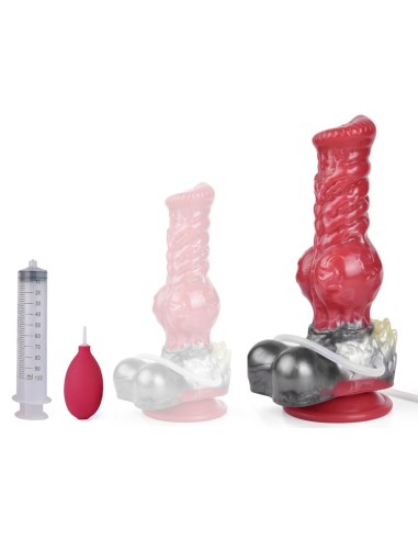 Gode Furry Éjaculateur WOLF SQUIRT M 21 x 7.5cm
