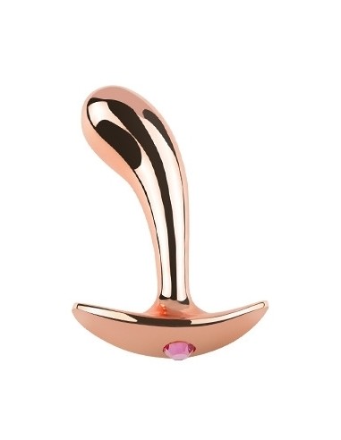Plug bijou en métal Incurve L 12 x 3.5cm