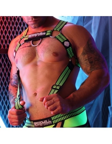 Harnais Body Hybred Vert neon
