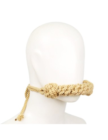 Bâillon Cordage Hemp Gag 12cm
