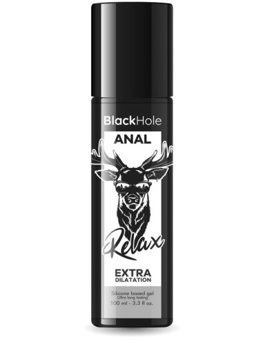 Lubrifiant Silicone Relax Black Hole Bouteille 100ml