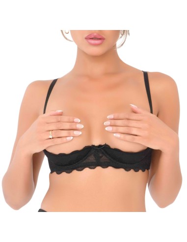 Soutien-Gorge 1/4 Bra Noir