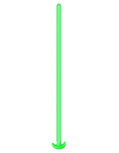 Gode Giant Snake 100 x 3cm Vert Phosphorescent