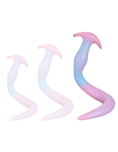 Gode anal long LUMINOUS STICOT L 45 x 4.5cm