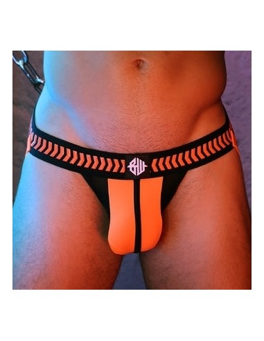 Jockstrap Daycrawler Breedwell Noir-Orange