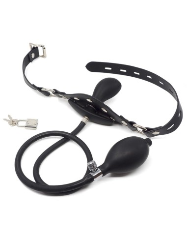 Bâillon gonflable Bulb Gag Noir
