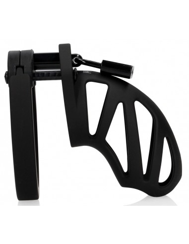 Cage de chasteté ManCage Modèle 24 - 9 x 3.5cm Noire