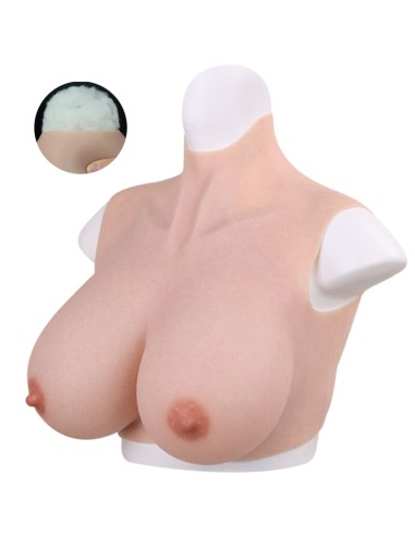Buste Seins réalistes Coton Col haut Bonnet B