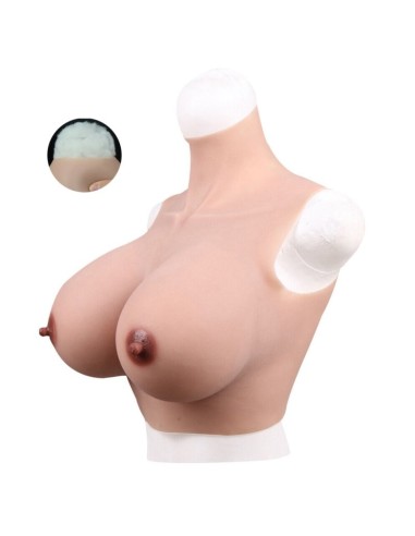 Buste Seins Coton Col haut Bonnet G