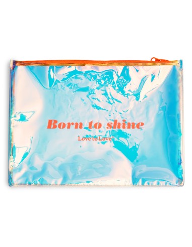 Pochette de rangement Born to Shine  Zip Orange