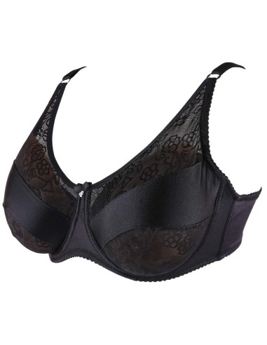 Soutien-Gorge Spécial Prothèse Mammaire Brace Noir