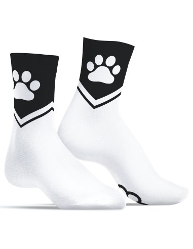 Chaussettes Paw Kinky Puppy Blanches