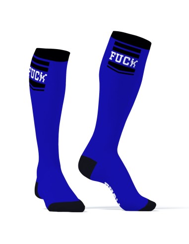 Chaussettes Hautes HANKY FUCK SneakXX Bleues